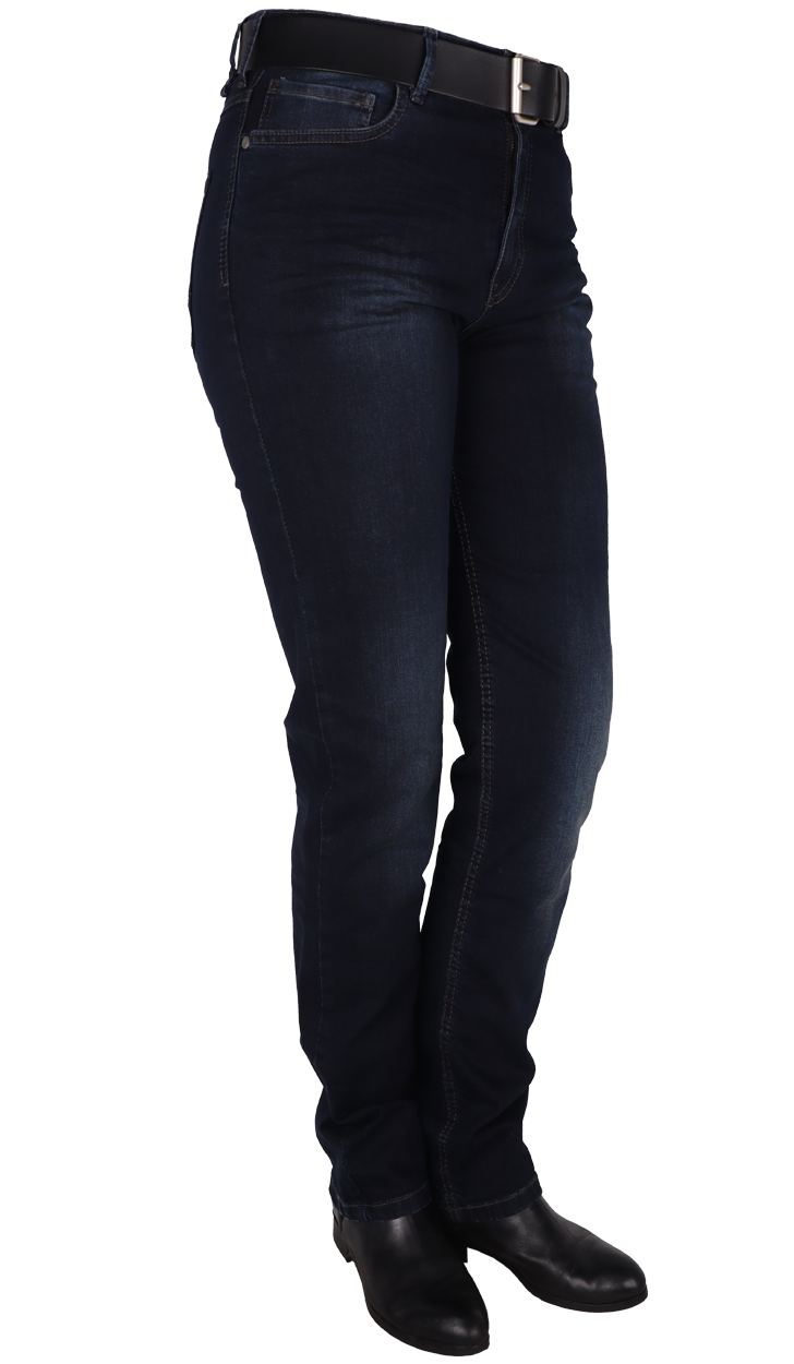 Verandert in Discriminatie op grond van geslacht Zenuw Bee Dark | Donkere Stretch jeans voor dames met middel hoge taille